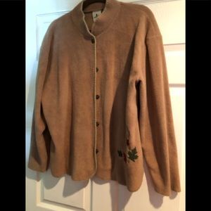 Women’s Fall Jacket by Attraction with fall leaves
